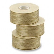 Sand Ash Nymo Beading Thread, Size D (0.30mm)