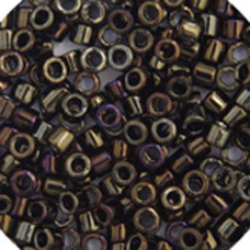 DBS0007 Brown Iris, Colour code 7 Size 15/0 Miyuki Delica Beads, 5.2g approx. DBS0007 Brown Iris, Colour code 7 Size 15/0 Miyuki Delica Beads, 5.2g approx.