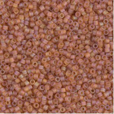 DB0866 Matted Transparent Topaz AB Miyuki 11/0 Miyuki Delica Beads beads, 5.2g, ...
