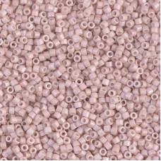 DB1525 Matte Opaque Pink Champagne AB, Size 11/0 Miyuki Delica Beads, 5.2g appro...