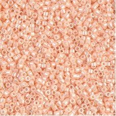 DB1532 Light Peach Ceylon Opaque, Size 11/0 Miyuki Delica Beads, 50 Gram Bag