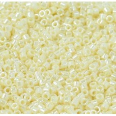 DB1560 Ivory Opaque Luster, Size 11/0 Miyuki Delica Beads, 5.2g approx.