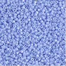 DB1596 Agate Blue AB Opaque Matte Miyuki 11/0 Miyuki Delica Beads, 5.2g approx.