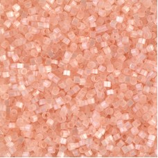 DB0824 Peach Silk Satin, Size 11/0 Miyuki Delica Beads, 5.2g approx. *Being disc...
