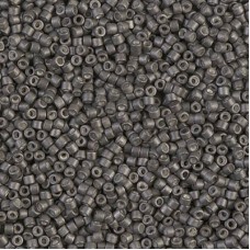 DB1175 Galvanized Matte Graphite, Size 11/0 Miyuki Delica Beads, 50g Wholesale P...