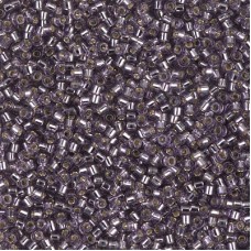 DB1205 Amethyst Silver Lined, Size 11/0 Miyuki Delica Beads, 5.2g approx.