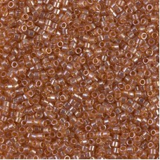 DB1221 Transparent Marigold Luster, Size 11/0 Miyuki Delica Beads, 5.2g approx.