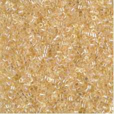 DB1252 Transparent Crystal Ivory Luster, Size 11/0 Miyuki Delica Beads, 5.2g app...