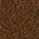 DB1393 Dark Topaz Lined Amber, Size 11/0 Miyuki Delica Beads, 5.2g approx.