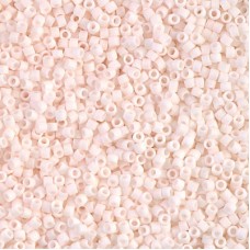 DB1510-1 Matted Opaque Bisque White, Size 11/0 Miyuki Delica Beads, 5.2g approx.
