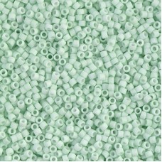 DB1516 Matted Opaque Light Mint, Size 11/0 Miyuki Delica Beads, 5.2g approx.