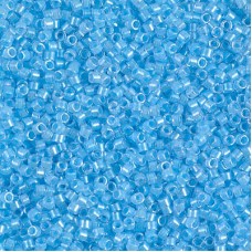 DB2039 Luminous Ocean Blue, Size 11/0 Miyuki Delica Beads, 5.2g approx.
