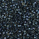 DB0006 Gunmetal Iris, Size 11/0 Miyuki Delica Beads, 5.2g approx. DB0006 Gunmetal Iris, Size 11/0 Miyuki Delica Beads, 5.2g approx.