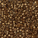 DBS0022L  Metallic Light Bronze Miyuki 15/0 Miyuki Delica Beads, colour 0022L, 5.2g approx.