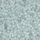 DB0078 Aqua mist lined crystal luster, Size 11/0 Miyuki Delica Beads, 5.2g approx.