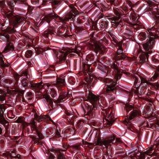 DBL0116 Red Transparent Metallic Luster size 8/0 Miyuki Delica Beads, Colour 011...