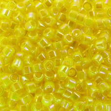 DBM0160 Yellow Opaque AB, Size 10/0  Miyuki Delica Beads, Colour code -160 - App...