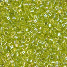 DBM0174 Chartreuse Transparent AB, Size 10/0  Miyuki Delica Beads, Colour code -...
