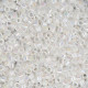 DBS0202 White Pearl Opaque AB , Colour code 202 Size 15/0 Miyuki Delica Beads, 5.2g approx.