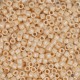 DB0204 Light Beige Glazed Luster, Size 11/0 Miyuki Delica Beads, 5.2g approx. 