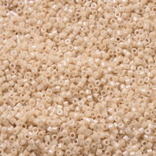 DBM0205 Beige Glazed Luster, Size 10/0  Miyuki Delica Beads, Approx. 5.2g