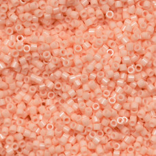 DBS0206 Salmon Pink Opaque Glazed Lustre, Colour 0206 Size 15/0 Miyuki Delica Beads, 5.2g approx. DBS0206 Salmon Pink Opaque Glazed Lustre, Colour 0206 Size 15/0 Miyuki Delica Beads, 5.2g approx.