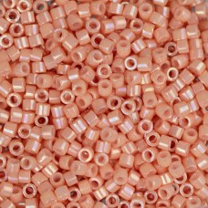 DBM0207 Opaque Tea Rose Luster, Size 10/0  Miyuki Delica Beads, Colour code 0207...