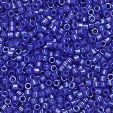 DBM0216 Cobalt Blue Opaque AB, Size 10/0  Miyuki Delica Beads, Colour code -216 ...