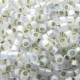 DBS0221 Gilt Lined White Opal Miyuki 15/0 Miyuki Delica Beads, colour 0221, 5.2g approx. DBS0221 Gilt Lined White Opal Miyuki 15/0 Miyuki Delica Beads, colour 0221, 5.2g approx.