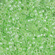 DB0237 Light Crystal Green Ceylon Lined-Dyed, Size 11/0 Miyuki Delica Beads, 5.2g approx.