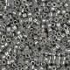 DBS0251 Grey AB Gold Luster, Size 15/0 Miyuki Delica Beads, 5.2g approx. DBS0251 Grey AB Gold Luster, Size 15/0 Miyuki Delica Beads, 5.2g approx.