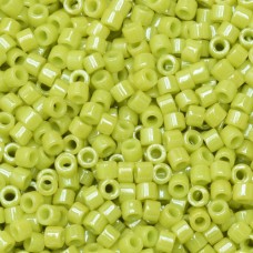 DB0262 Chartreuse Opaque Glazed Luster, Size 11/0 Miyuki Delica Beads, 5.2g appr...