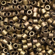 DBL0311 Matte Metallic Olive Green, Size 8/0 Miyuki Delica Beads, 5.2g approx.
