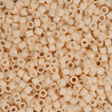 DBL0353 Matte Opaque Dark Cream size 8/0 Miyuki Delica Beads, Colour 0353, 5.2g ...