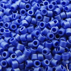 DBM0361 Sapphire Opaque Mettallic Matte Luster, Size 10/0  Miyuki Delica Beads, ...