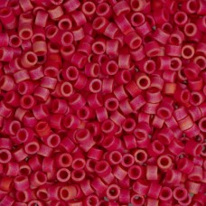 DBM0362 Red Opaque Matte, Size 10/0  Miyuki Delica Beads, Colour 362 - Approx. 5...