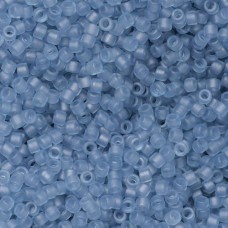 DB0381 Matte Transparent Grey Luster, Size 11/0 Miyuki Delica Beads, 5.2g approx...