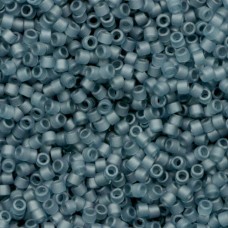 DB0387-1 Matte Transparent Montana, Size 11/0 Miyuki Delica Beads, 5.2g approx.
