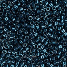 DB0459 Dark Aqua Opaque Nickel Plated Dyed, Size 11/0 Miyuki Delica Beads, 5.2g ...