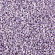 DBM0629 Lilac Alabaster/Opal Silver Lined-Dyed, Size 10/0  Miyuki Delica Beads, ...