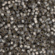 DBM0630 Smoke Grey Alabaster/Opal Silver Lined-Dyed, Size 10/0 Miyuki Delica Beads, Colour 630 - 50g Bag DBM0630 Smoke Grey Alabaster/Opal Silver Lined-Dyed, Size 10/0 Miyuki Delica Beads, Colour 630 - 50g Bag