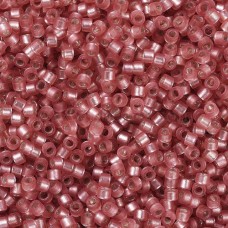 DB0684 Red Watermelon Semi-Matte Dyed, Size 11/0 Miyuki Delica Beads, 5.2g appro...