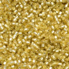 DB0686 Yellow Saffron Semi Matte Dyed, Size 11/0 Miyuki Delica Beads,5.2g approx...