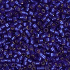 DB0696 Dark Violet Blue Semi-Matte Dyed, Size 11/0 Miyuki Delica Beads, 5.2g app...