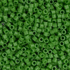 DBM0724 Green Pea Opaque, Size 10/0  Miyuki Delica Beads, Colour 724 - Approx. 5...