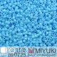 DB0725 Light Blue Opaque, Size 11/0 Miyuki Delica Beads, 5.2g approx. DB0725 Light Blue Opaque, Size 11/0 Miyuki Delica Beads, 5.2g approx.