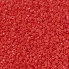 DB0727 Red Vermillion, Size 11/0 Miyuki Delica Beads, 5.2g approx.