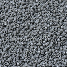 DB0731 Grey Opaque, Size 11/0 Miyuki Delica Beads, 5.2g approx.