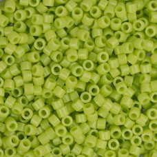 DB0733 Chartreuse Opaque, Size 11/0 Miyuki Delica Beads, 5.2g approx.