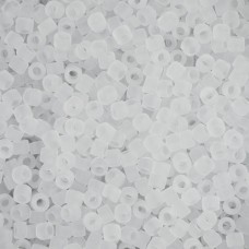 DB0741 Crystal Matt , Size 11/0 Miyuki Delica Beads, 5.2g approx.